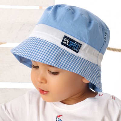 Chlapčenské klobúčiky - čiapky - letné - model - 447 - 52 cm